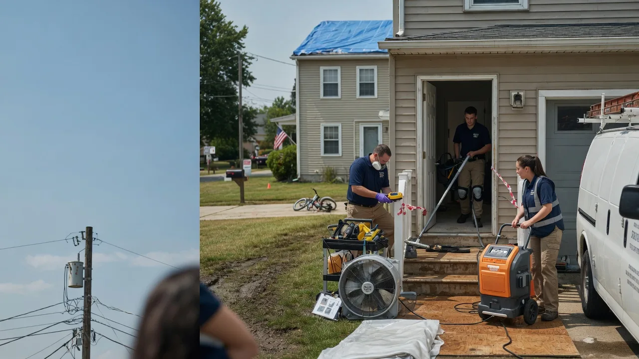 Water Damage Repair in Gillett, PA near me